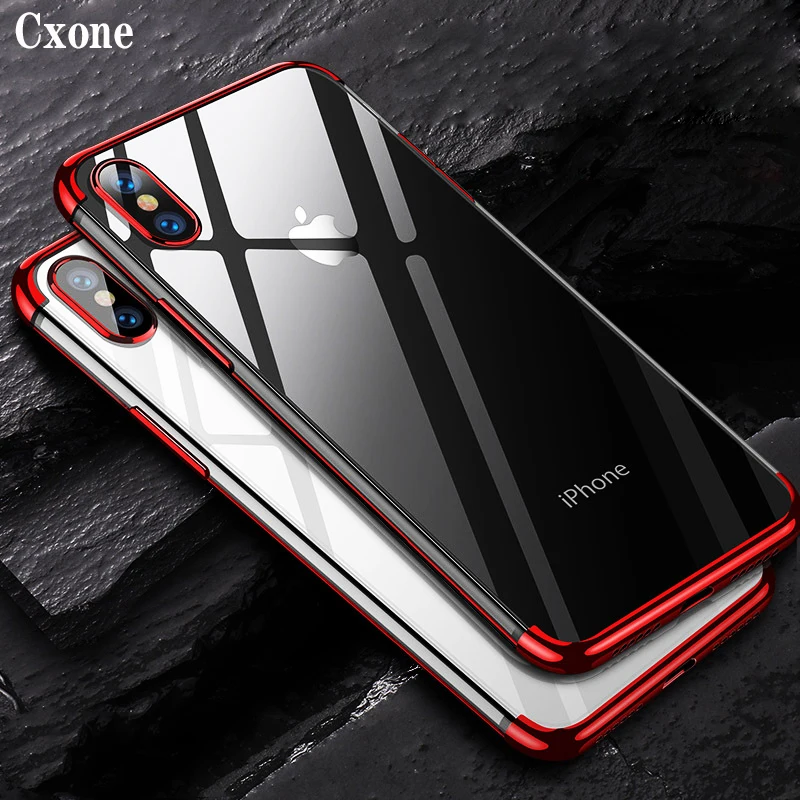 Умный Прозрачный чехол для iPhone 7 8 6 S Plus X Ten 10 XS Max XR покрытие мягкие чехлы из ТПУ