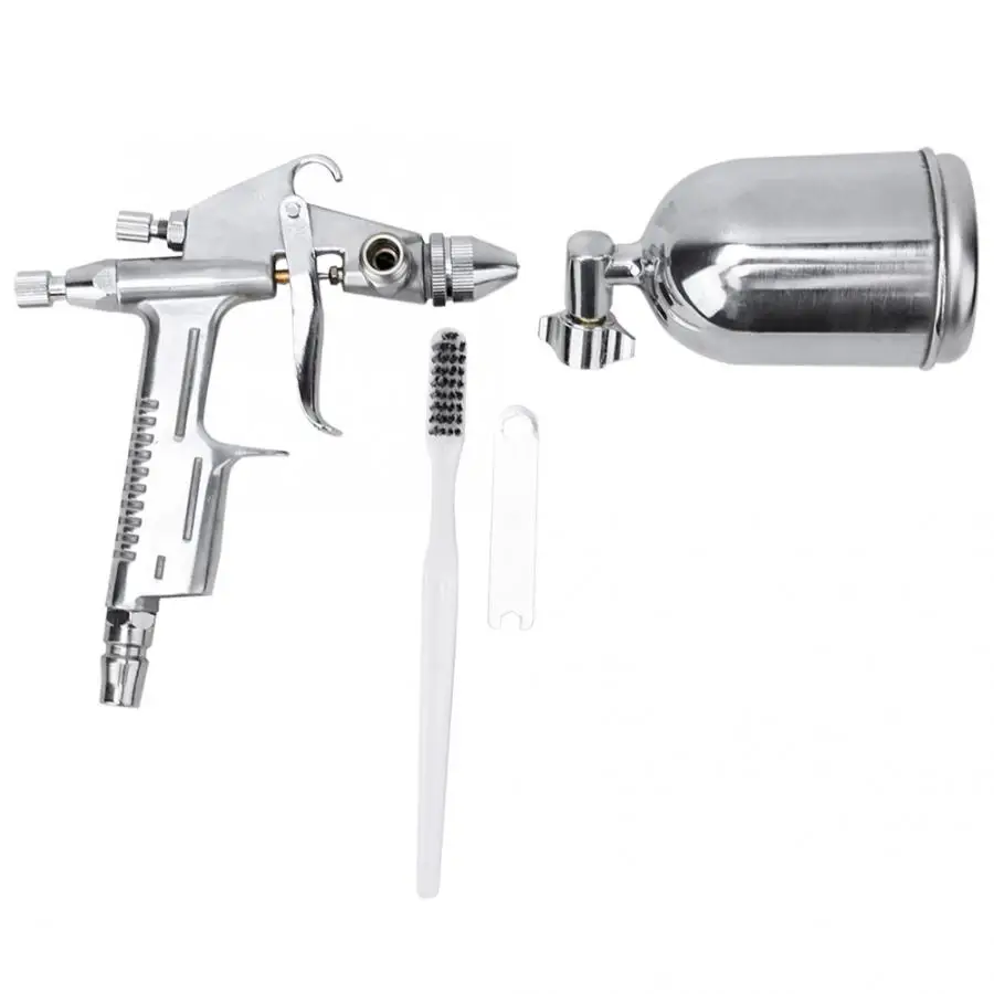 Пистолет-распылитель из алюминиевого сплава пневматическая масляная краска ing Аэрограф гравитационного типа рисунок пистолета Аэрограф распылитель краски