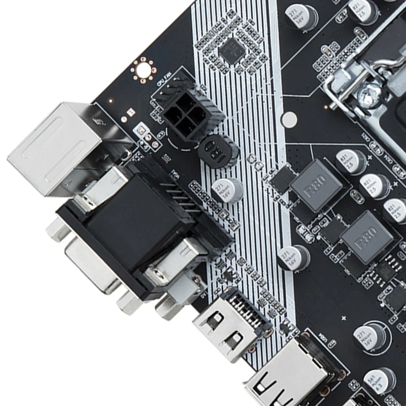 PPYY-HUNNANZHI H61 настольная материнская плата LGA1155 для I3 I5 I7 процессор поддержка DDR3 памяти