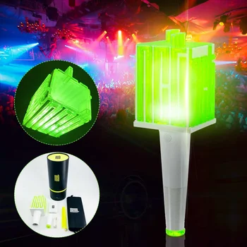 

In stock LED NCT Kpop Fan-made Stick Lamp Hiphop Lightstick 2019 New Music Concert Lamp fluorescent stick aid rod fans gift