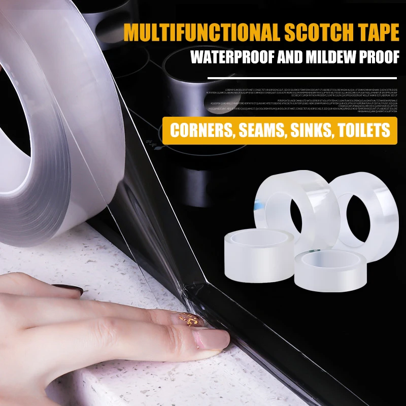 Керамическая плитка зазор лента для плитки зазор уплотнительная лента Водонепроницаемая кухня самоклеющиеся ленты TP899