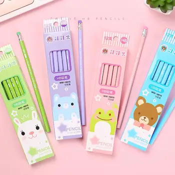

TWISTER.CK Cartoon Writing Pencil Student Lead-free No-poison HB Pencil