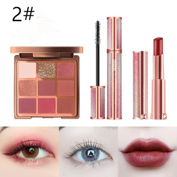 

Make-up Kit Lipstick Eye Shadow Mascara full set beginner girl student beauty make-up eye makeup set