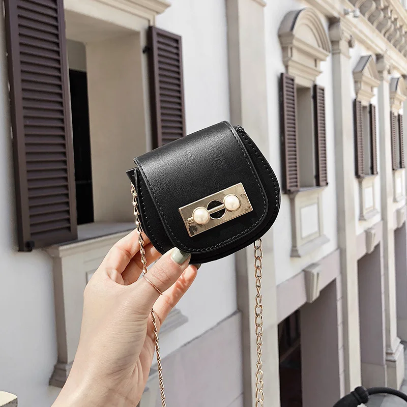 

Bag Women's New Style Korean-style Versitile Fashion Shoulder Textured Bag Mini Stylish Chain Shoulder Bag Bolso Hombre Torba