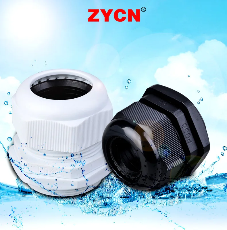 Description Picture 3 of item5/10Pcs Nylon Cable Glands PG 7 9 11 13.5 16 High Quality IP68 Wire Plastic Waterproof Connector Cable Sleeve Adjustable Joints