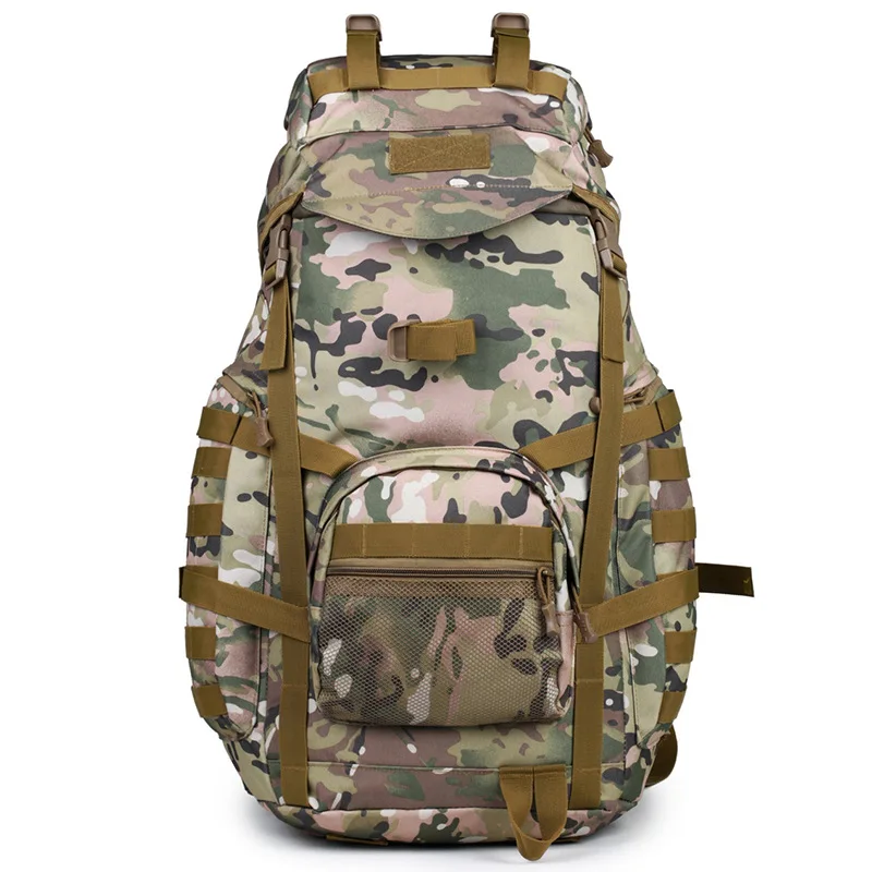 55L Пешие прогулки Bakcpack мужской рюкзак военный тактический рюкзак для уличного спорта сумка Кемпинг треккинг путешествия альпинистский рюкзак - Цвет: CP