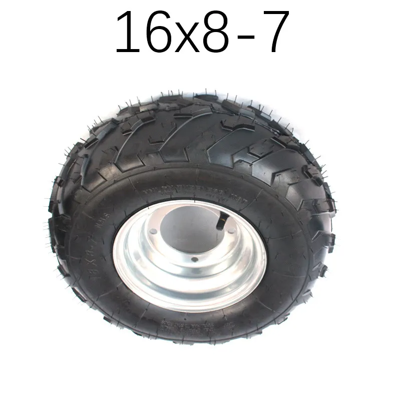 Горячая хорошего качества картинг детская коляска ATV UTV 16X8-7 дюймов бескамерное колесо шины картинг Нобби