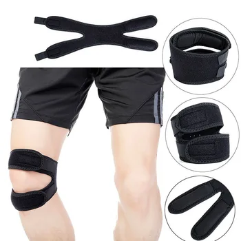 

Brace Knee Patella Protector Adjustable Breathable Support Pad for Sport Cycling SDFA88