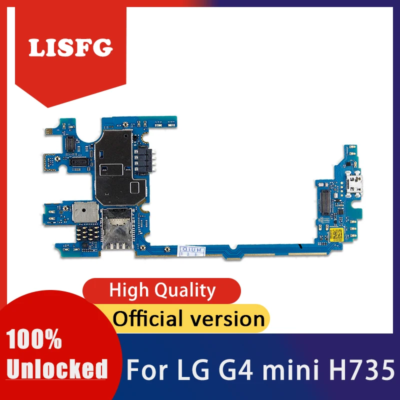 Разблокированная материнская плата в разборе для LG G4 mini H735 с системой Android материнская плата для LG G4 mini H735 логическая плата