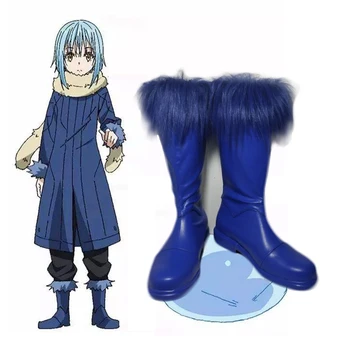 

Anime Tensei shitara Slime Datta Ken Rimuru Tempest Cute Cosplay Rimuru Tempest shoes Custom men's and women's cartoon shoes