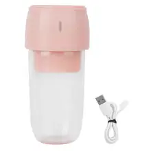 350 мл портативная стеклянная Ubs перезаряжаемая зарядная линия портативная соковыжималка розовая
