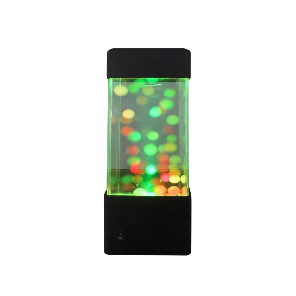 NEWKBO светодиодный светильник в виде Медузы с Башней, Ночной светильник, сменная прикроватная лампа с USB, супер энергосберегающая лампа для аквариума, лампа для украшения дома - Испускаемый цвет: F
