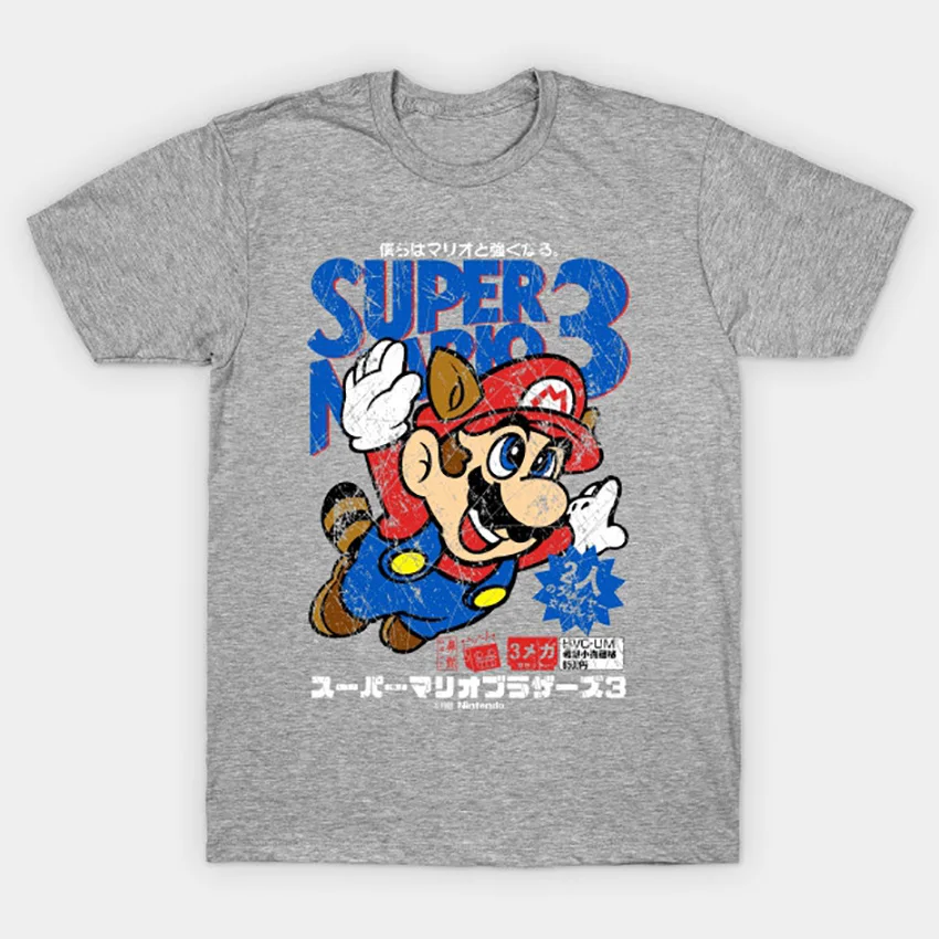8-Bit Invincibility Star T-Shirt Super Mario Bros Retro Video Game Tee