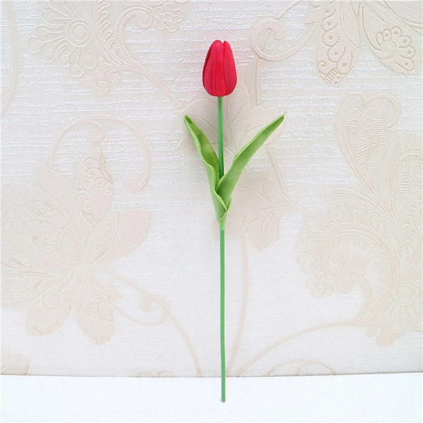 31 шт., искусственные цветы тюльпана для домашнего офиса, украшения, схожие шелковые цветы, настоящий сенсорный декор для свадебной вечеринки