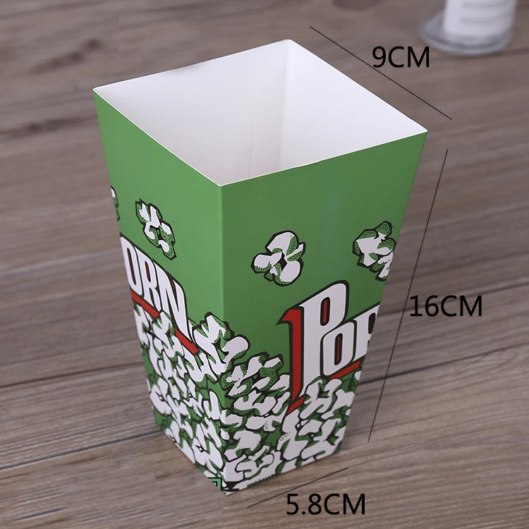 50 Pezzi Contenitori di Popcorn, Piccolo Sacchetti Carta per Popcorn,  Cestino di Carta per Popcorn, Blu e Rosa Porta Pop Corn in Cartone, Scatole  di Popcorn per Festa Compleanno Matrimoni Cinema 