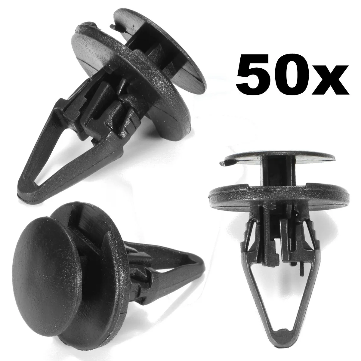 Hot New 50x 8.5mm Fender Liner Retainer Plastic Push-Type Clip For Chevrolet /GM 11589292 | Автомобили и мотоциклы