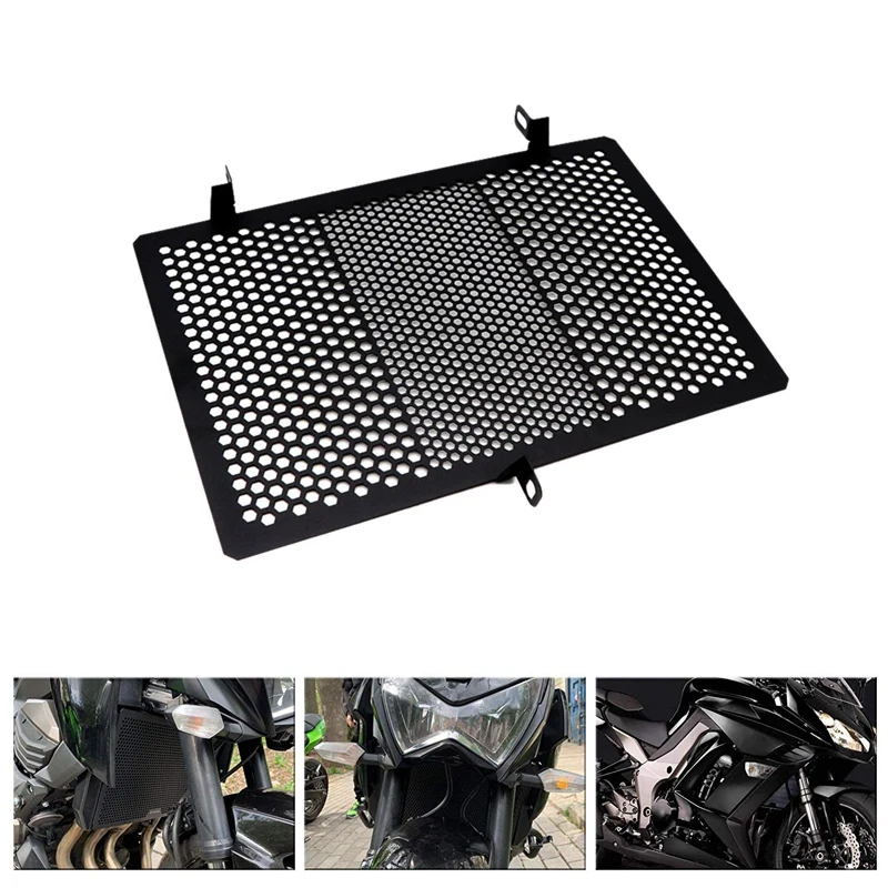 Motorcycle Radiator Cover Grille Guard Gill Stainless Steel Protector for KAWASAKI Z750 Z800 Z1000 Water Tank Protection | Автомобили и