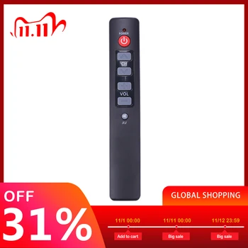 

Hot Sale 6 Key Pure Learning Remote Control Copy Infrared IR Remote Controller for Smart TV BOX STB DVD DVB VCR HIFI Amplifier