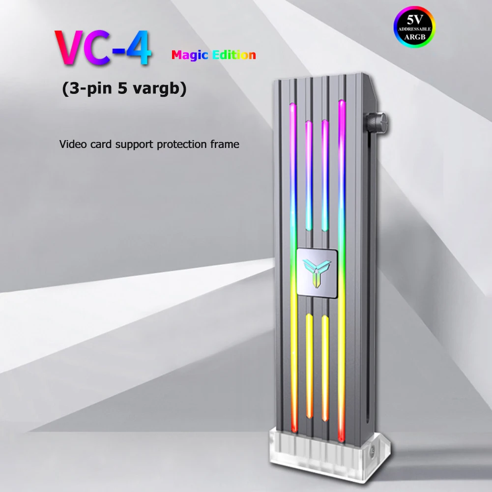 Графическая карта Jonsbo VC 4 ARGB поддержка GPU для шасси ATX/MATX/ITX контроллер AURA RGB SATA