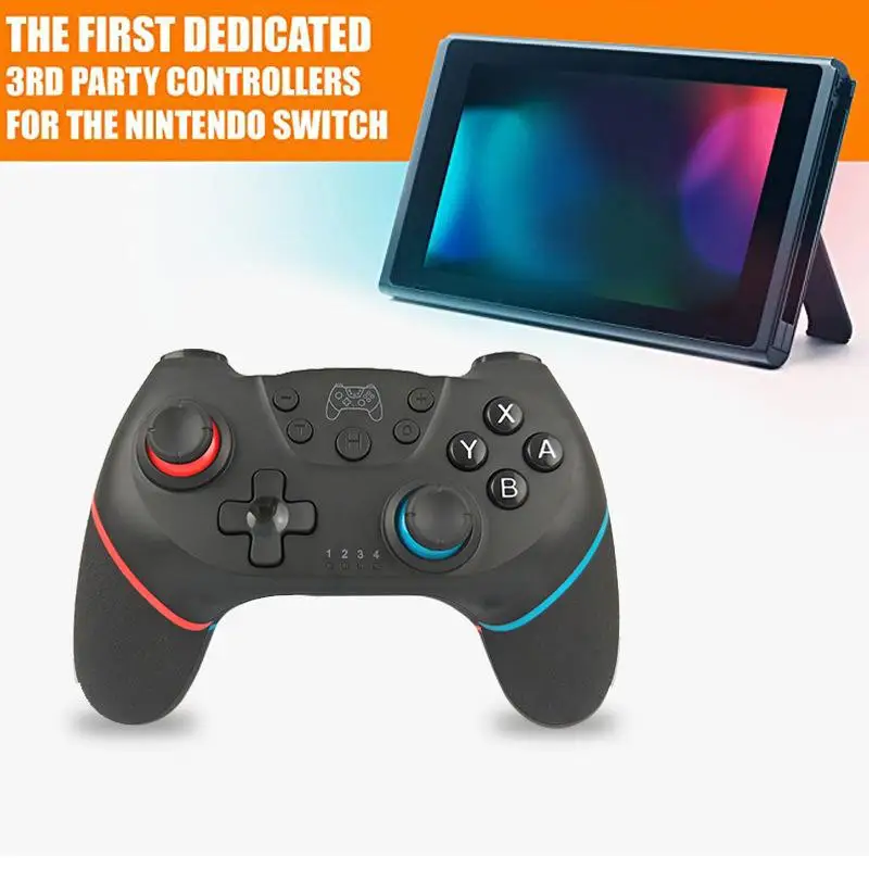 

HobbyLane New Bluetooth Wireless Pro Controller Gamepad Joypad Remote for Nintend Switch Console Gamepad Joystick d25