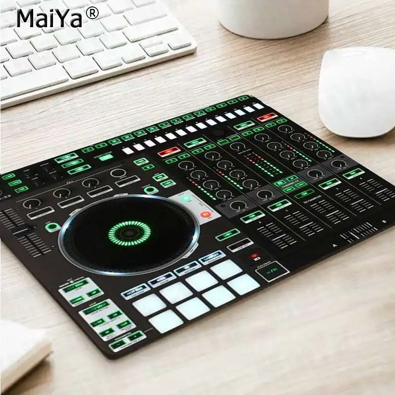 Maiya нескользящий ПК DJ музыка Блокировка края коврик для мыши большой коврик для мыши клавиатуры коврик