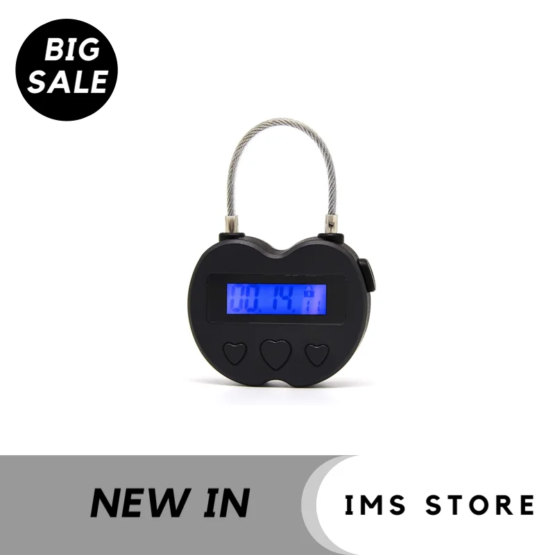 Smart Time Lock LCD Display Time Lock Multifunction Travel Electronic