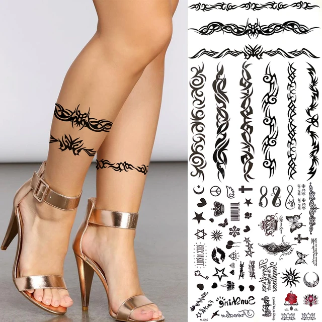 Indian Leg Band Tattoo