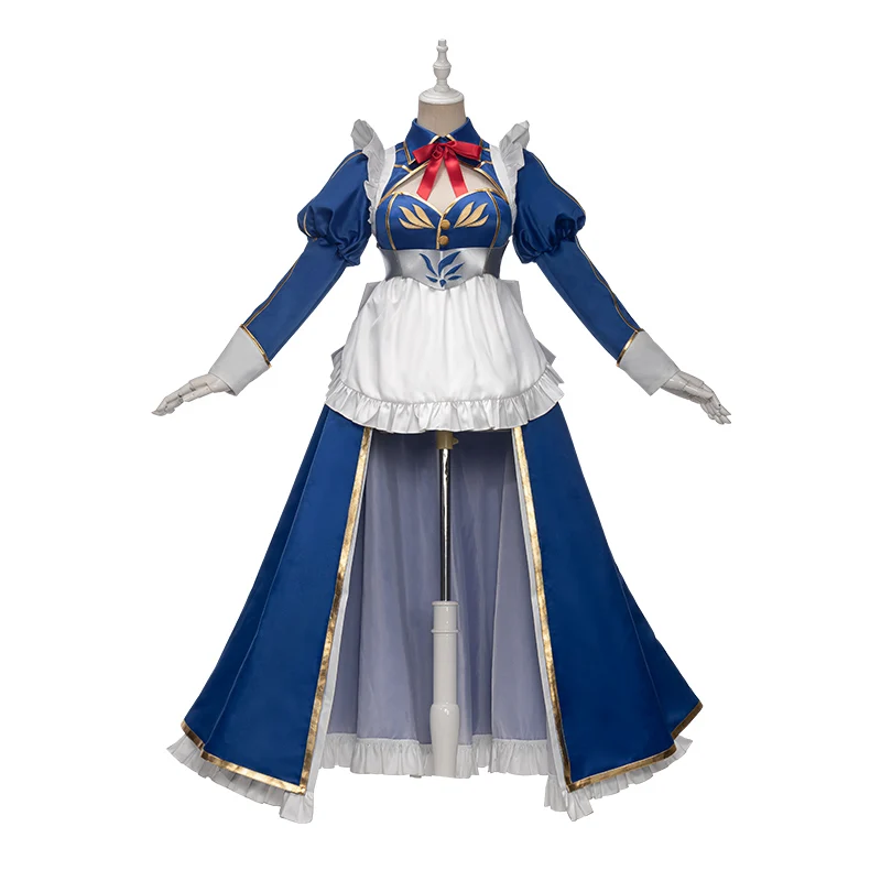 Аниме Fate/Grand Order Artoria Pendragon Maid платье Милая Сексуальная Униформа Женский