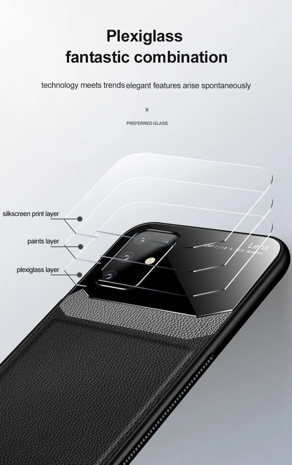 Case For Samsung Galaxy S20 Ultra S10 S9 S8 Plus Cover Bumper Leather Phone Case For Samsung A51 A71 Note 10 Plus 9 8 M30S Funda (5)