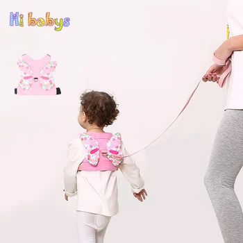

Baby Kids Safety Harness Strap Baby Walker Anti-lost Harness Wings Toddler Leash For Kids Learning Walking Child Seat Belt
