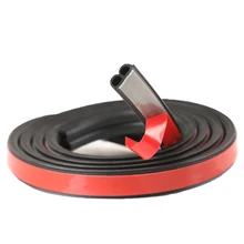 5/10/25 м B Тип автомобильные дверные уплотнительные полосы наклейки B Форма уплотнитель резиновые уплотнители звукоизоляция резиновые уплотнительные автомобильные аксессуары