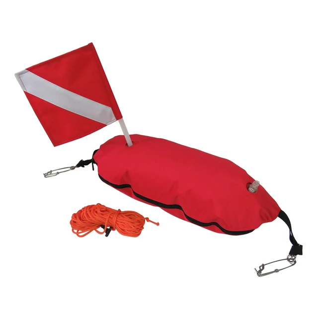 Spearfishing Torpedo Buoy 420d Nylon Inflatable Diving Float