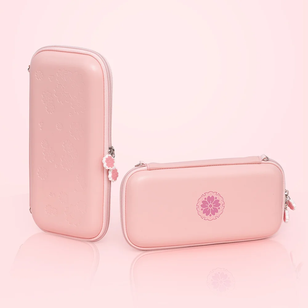 Портативная сумка для хранения Geekshare Sakura Дорожный чехол Nintendo Switch Lite аксессуары