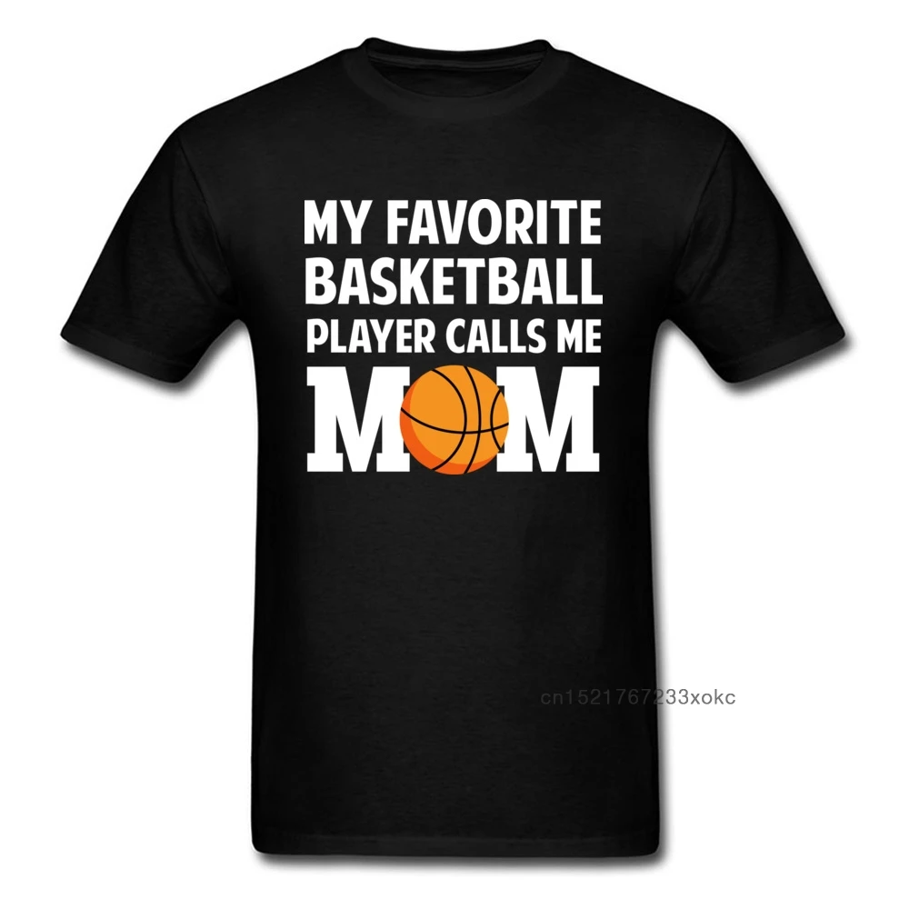 Футболка с надписью My Favorite Basket Ball Player Call Me Mom Мужская одежда подарок на день