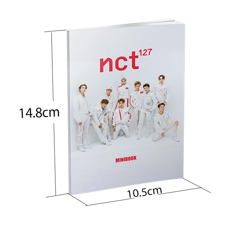 Kpop NCT127 мир Тур концертная Фотокнига Мода K-pop NCT 127 маленький фотоальбом фото плата, вентиляторы сувенир Прямая