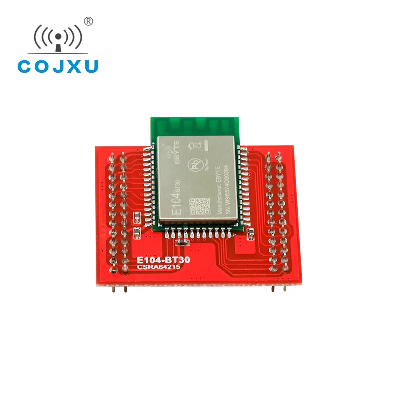 Модуль Bluetooth адаптер тестовый комплект тестовая плата 9dBm SMD 50m E104 BT30