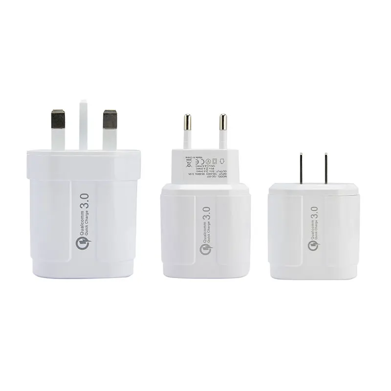 GZSP 18 Вт Quick Charge 3 0 usb зарядное устройство по стандартам ЕС Американские размеры 5V 3A