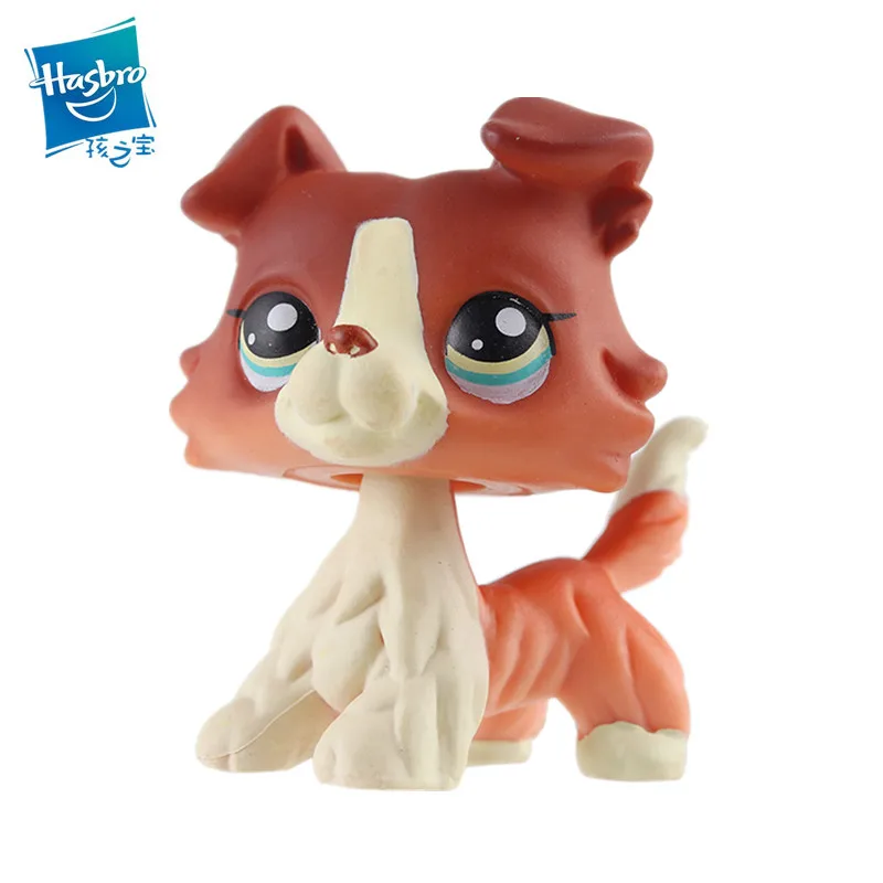 Pet Shop набор игрушек стоящая короткая шерсть кошка большая кошка черная такса собака овчарка большой Дэн спаниель