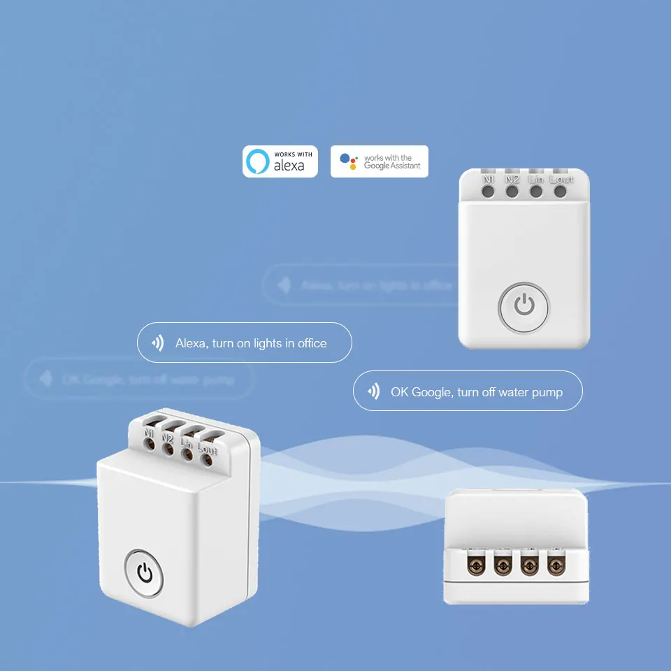 Модуль домашней автоматизации Broadlink Bestcon MCB1 умный переключатель Wi Fi приложение 2 4