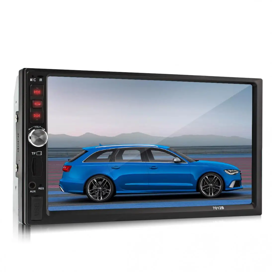7012B 7 Inch Bluetooth TFT Screen Car Audio Stereo MP5 Player 12V Auto 2-Din Support AUX FM USB SD MMC New
