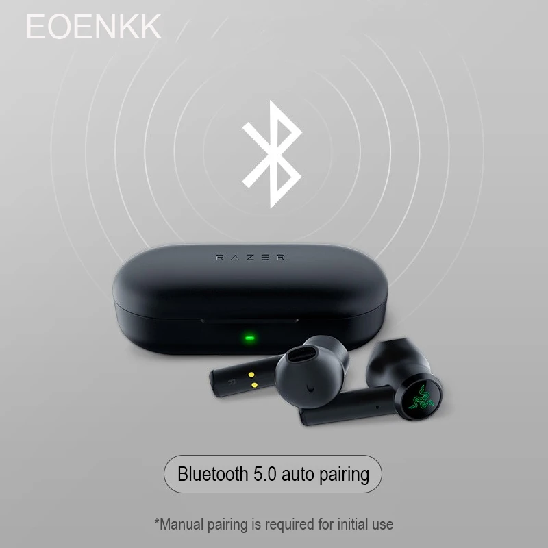 Bluetooth наушники Беспроводной True качественным звуком Портативный с Зарядка чехол