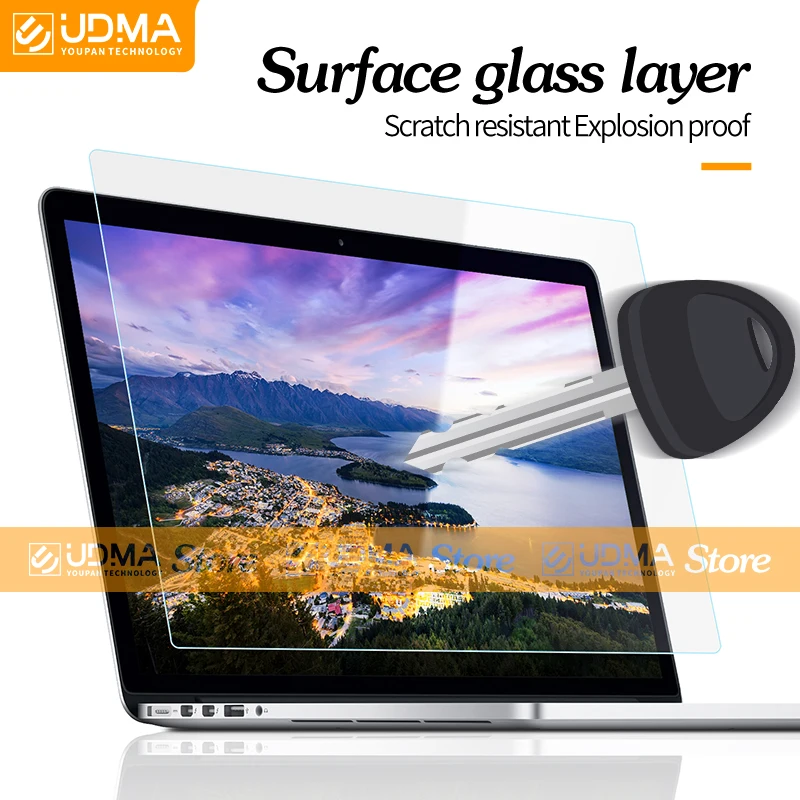 UDMA-Film de verre flexible HD pour Macbook Air Pro, protecteur d'écran pour Macbook Air Pro, M2-3 Chip Max A29Rivière A2779 A 2485 A2442 A2337 A2338 Acce