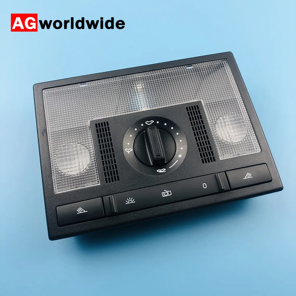 6q0959613a Black Gray Dome Reading Light Lamp Switch For Vw Polo 9n