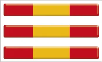 

Sticker Flag Box Fine Little Spain 3 pc. RESIN 65x8,5mm/ud.