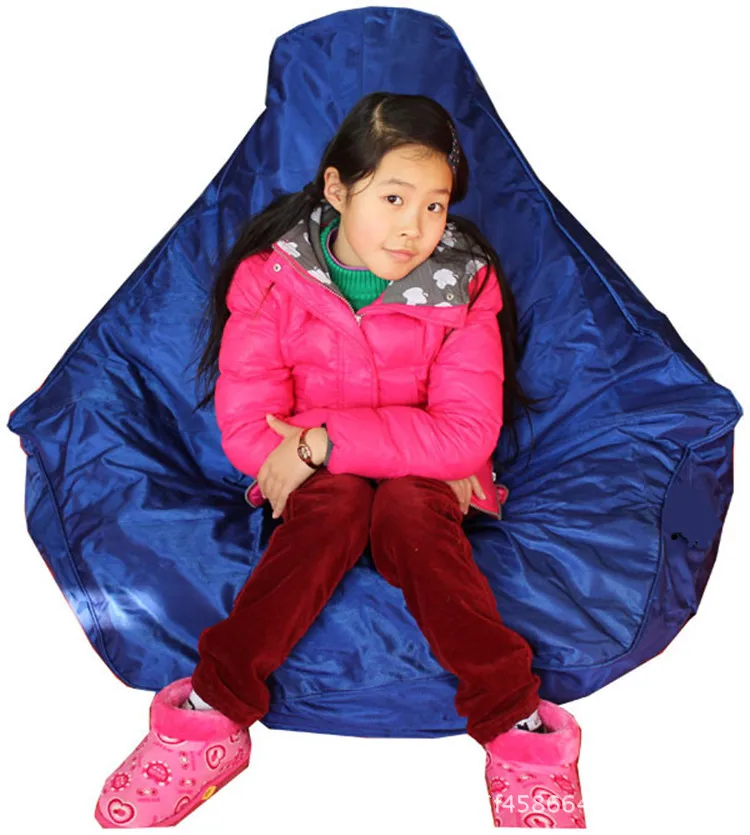 Lazy Bean Bag чехол для стула без наполнителя пуховый диван детский Кемпинг вечерние пуф кровать игровой пуф Кама спальня татами пол сиденье