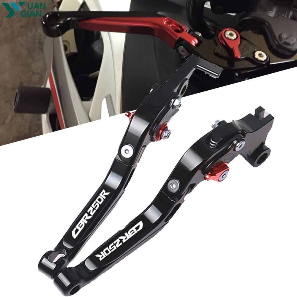 Для Honda CBR250R CBR 250 R CBR 250R CNC алюминиевые регулируемые, для гонок мотоцикла тормозные рычаги сцепления аксессуары для мотоциклов
