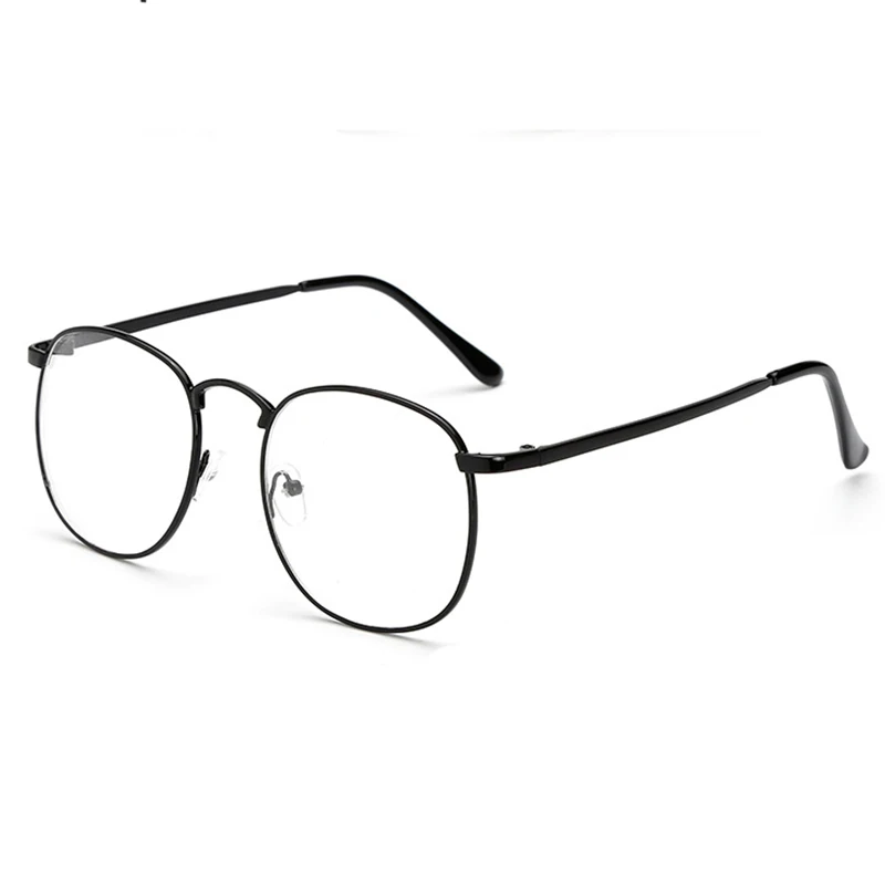 Vintage Classic Metal Round Blue Light Blocking Glasses Fashion Eyewear Unisex