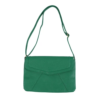 

New Fashion Women's Envelope Bag Leather Messenger bags Handbag Shoulder Crossbody Cross body Bags Purses satchels Bolsas green