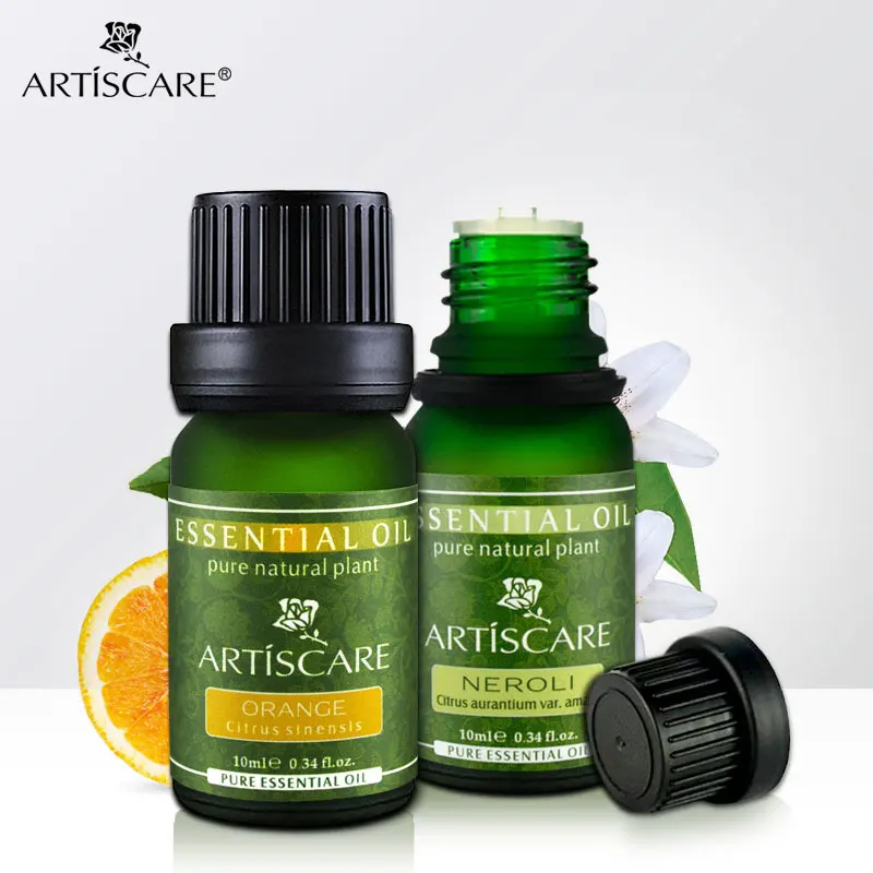 Набор для увлажнения и отбеливания кожи ARTISCARE эфирное масло Neroli & Sweet Orange essentials 2