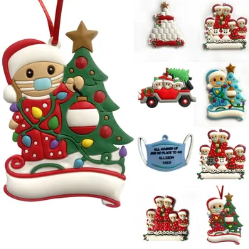 

Diy 2020 Quarantine Christmas Birthdays Party Decoration Gift Product Personalized Hanging Ornament Family Xmas Decorating Kit